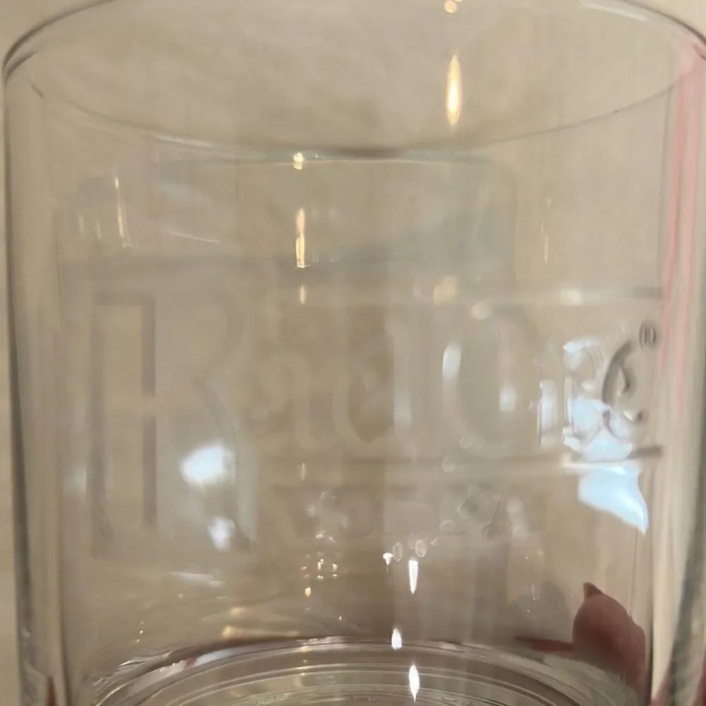 Ketel One Vodka Rocks Glass 10 Oz Clear Glass Stamped  Nolet Family Distillery